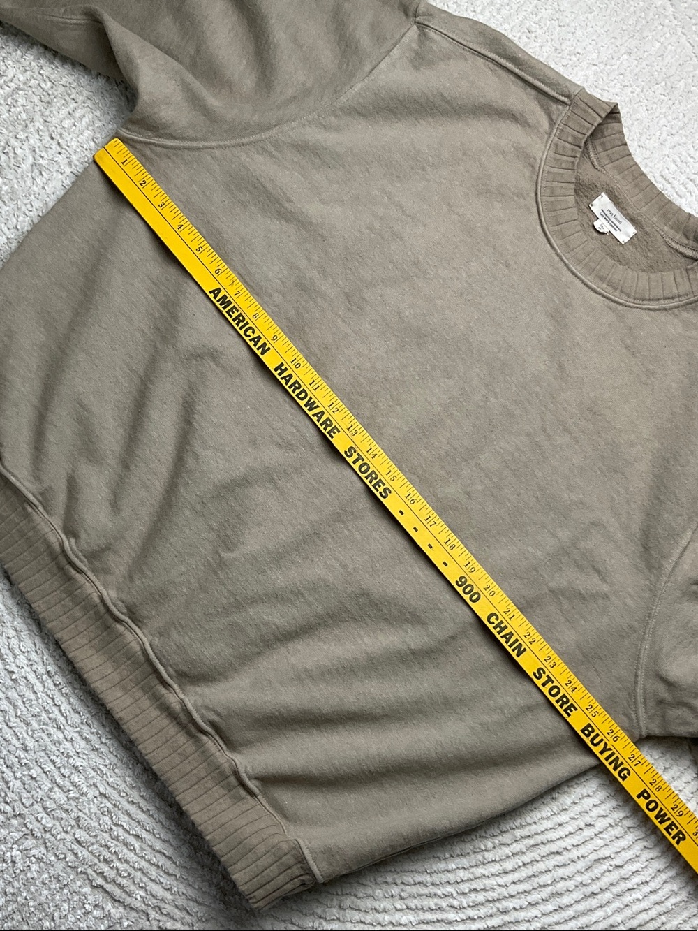 evan kinori colab with Lady White Company Crewneck Sweatshirt Clay Color Size XL - Picture 4 of 16